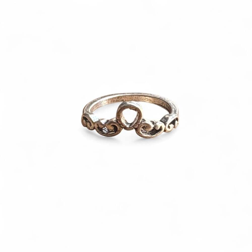 Vintage Inspired Ornate Filigree Ring Size 6